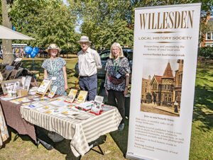 Willesden Local History Society Stall at Queens Park